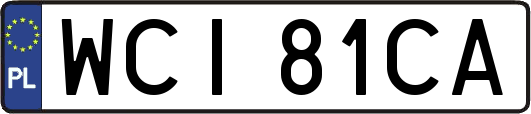 WCI81CA