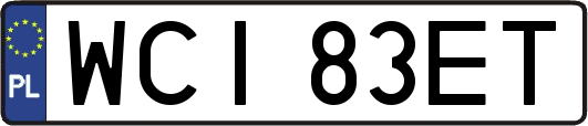 WCI83ET