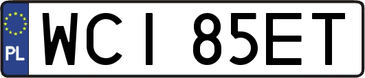 WCI85ET