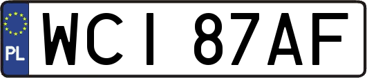 WCI87AF