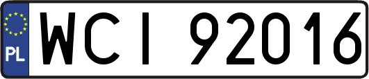 WCI92016