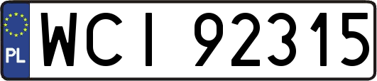 WCI92315