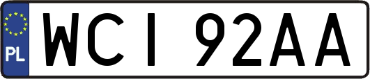 WCI92AA