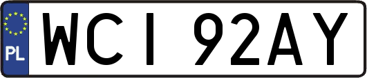 WCI92AY