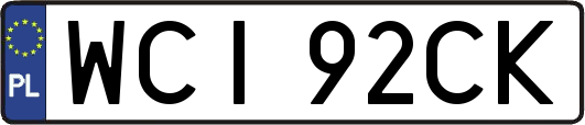 WCI92CK