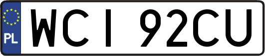 WCI92CU