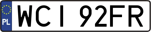 WCI92FR