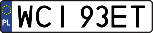 WCI93ET