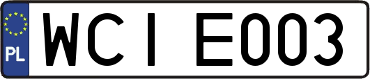 WCIE003