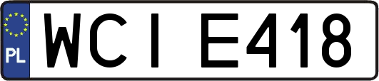 WCIE418