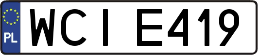 WCIE419