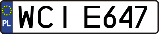 WCIE647