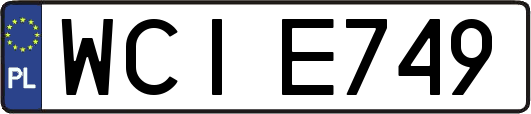 WCIE749