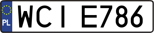 WCIE786