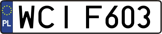 WCIF603