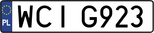 WCIG923