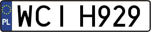 WCIH929