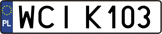 WCIK103