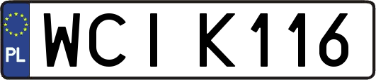 WCIK116