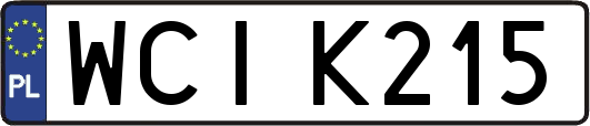 WCIK215