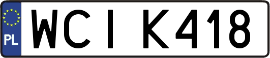 WCIK418
