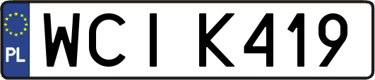 WCIK419