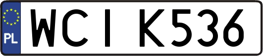 WCIK536