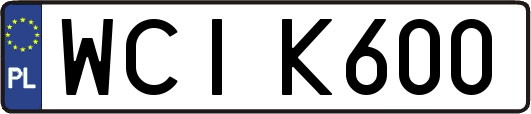 WCIK600
