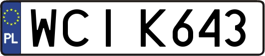 WCIK643