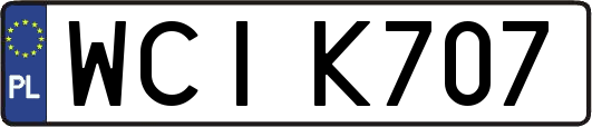 WCIK707