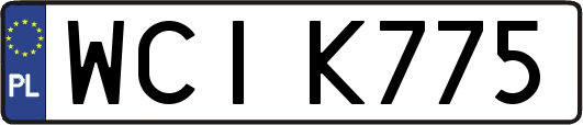 WCIK775