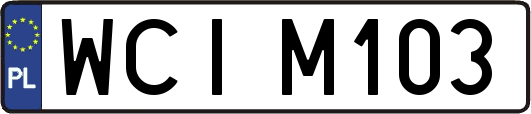 WCIM103