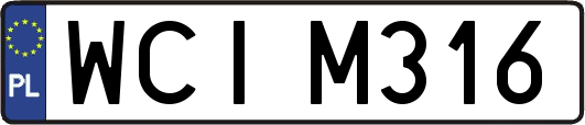 WCIM316