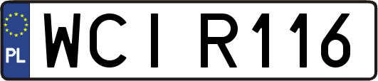 WCIR116