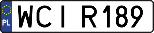 WCIR189