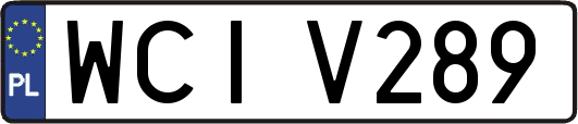 WCIV289