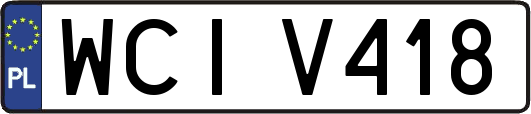 WCIV418