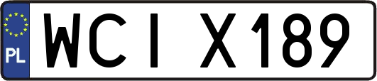 WCIX189