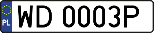 WD0003P