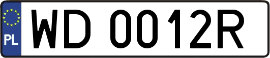 WD0012R