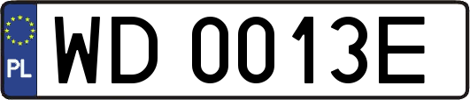 WD0013E