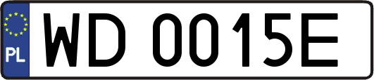WD0015E