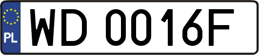 WD0016F