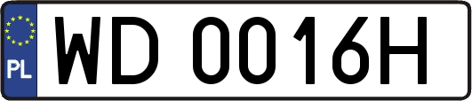 WD0016H