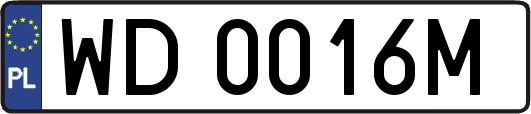 WD0016M