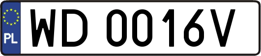 WD0016V