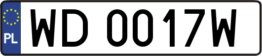 WD0017W