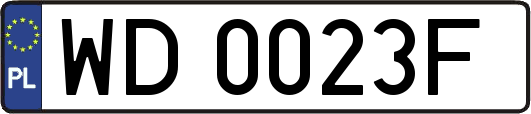 WD0023F