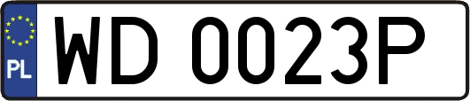WD0023P