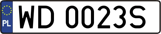WD0023S